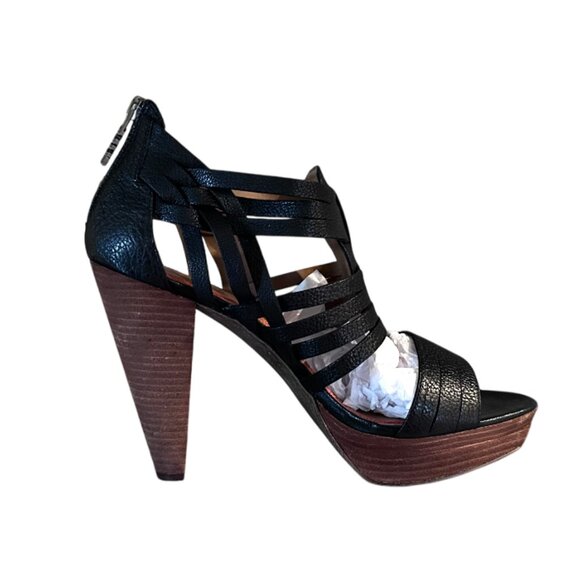 MISS SIXTY NIKIA II STRAPPY PLATFORM SANDALS, NIB - Picture 5 of 8